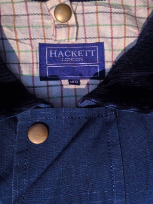 ขายเสื้อแจ็คเก็ต HACKETT LONDON MEN'S JACKET NAVY SZ. M