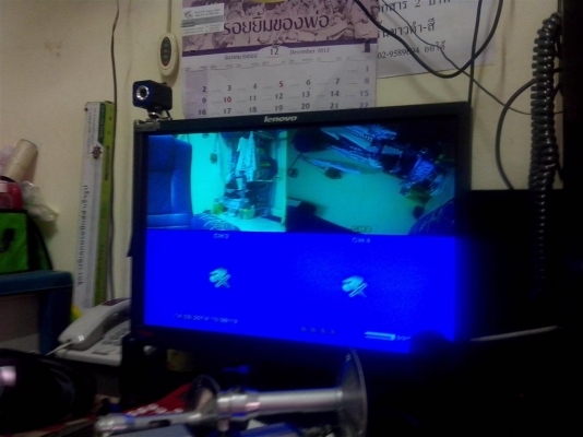 ขายเครื่องบันทึก DVR 4CH พร้อม HD 250 GB กล้องอีก 4 ตัวพร้อมสาย อะเเด๊บเตอร์กล้อง 2 ชุด