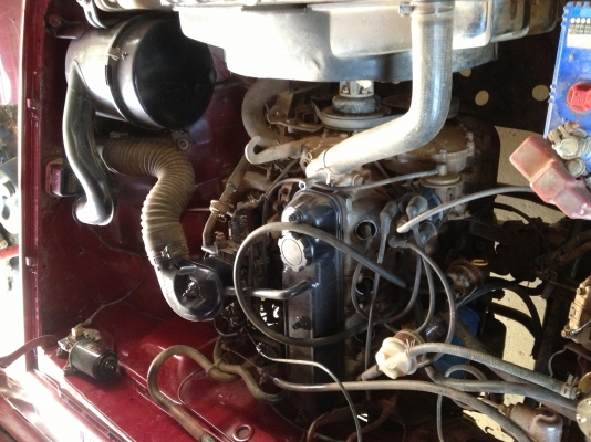 ขาย Toyota YN50 สีแดง ราคาเบาหวิว