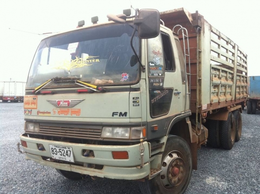 HINO FM 3M 2เพลา ดั๊ม แม่ลูก อู่พนัส