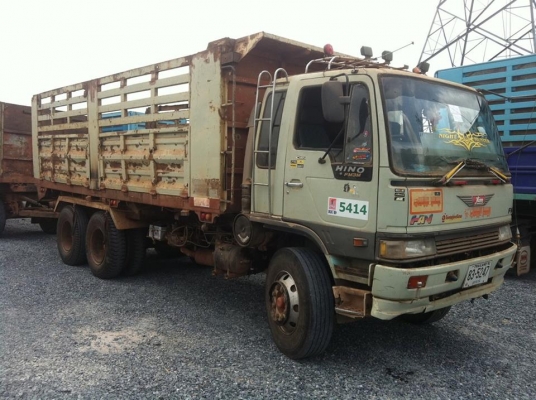 HINO FM 3M 2เพลา ดั๊ม แม่ลูก อู่พนัส