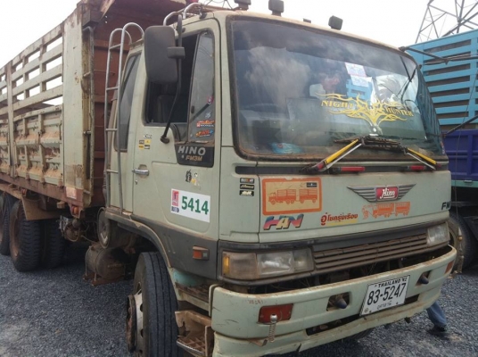 HINO FM 3M 2เพลา ดั๊ม แม่ลูก อู่พนัส