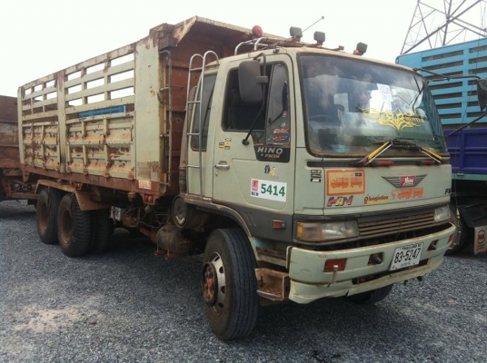 HINO FM 3M 2เพลา ดั๊ม แม่ลูก อู่พนัส