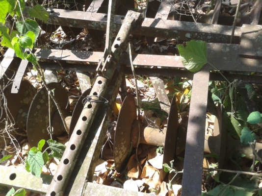 จานลากรถไถนา พร้อมใช้งาน จานลากรถไถนา พร้อมใช้งาน