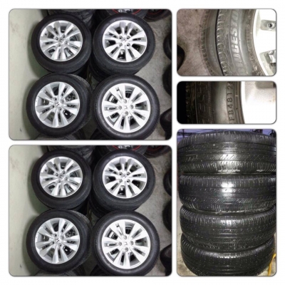 ขายล้อแม็กซ์ 15 New Honda City + ยางปี12 ราคา 8,900 บ. ถูกที่สุดดดด