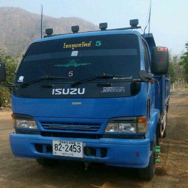 ขาย ISUZU 6 ล้อดั๊ม  195 แรงม้า