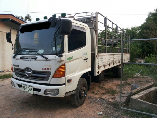 ขายด่วน รถหกล้อ HINO MEGA ซีรี่ 500 ปี51,175 แรง 6.50 เมตร EURO3