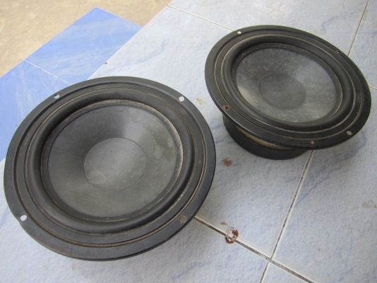 ขายลำโพงเสียงกลาง 6 นิ้ว  มือสอง
