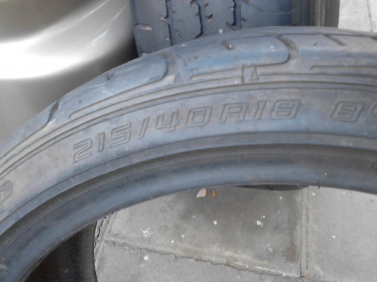 215/40R18 DUNLOP DIDEZZA DZ101  มี เส้นเดียว TEL.081-427-3941