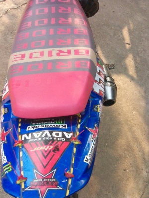 ขาย คาวาซากิคาเซ่ 112 cc แต่งวิบากสวยๆทะเบียนพร้อมชุดโอน ขาย คาวาซากิคาเซ่ 112 cc แต่งวิบากสวยๆทะเบียนพร้อมชุดโอน