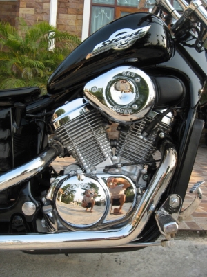 ขาย honda steed400 ประกอบใหม่เอกสารอินวอยท์ออกชื่อคนซื้อ