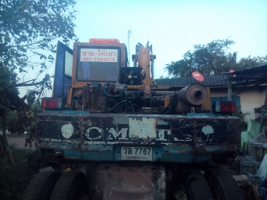 รถขุดล้อยาง KOMATSU PW100-3