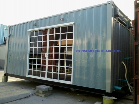 ขายตู้คอนเทนเนอร์บ้าน สไตล์ลอฟฟ์ ขนาด 20 ฟุต HQ 250,000 บาท