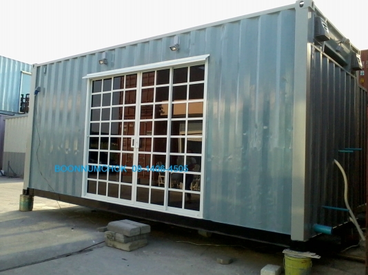 ขายตู้คอนเทนเนอร์บ้าน สไตล์ลอฟฟ์ ขนาด 20 ฟุต HQ 250,000 บาท