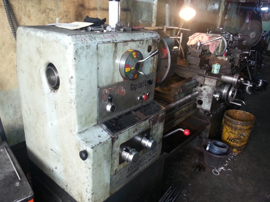 เครื่องกลึง 6 ฟุต รู 3 นิ้ว