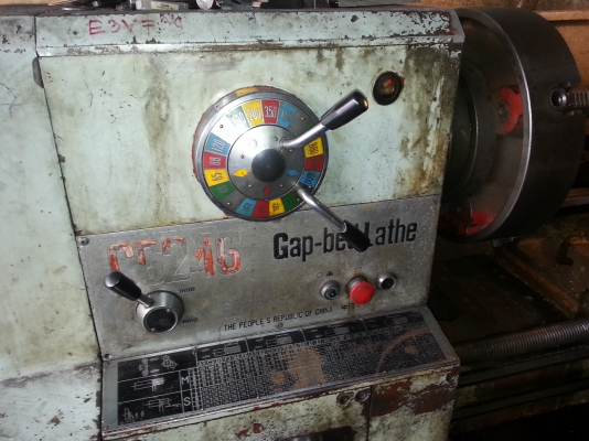 เครื่องกลึง 6 ฟุต รู 3 นิ้ว