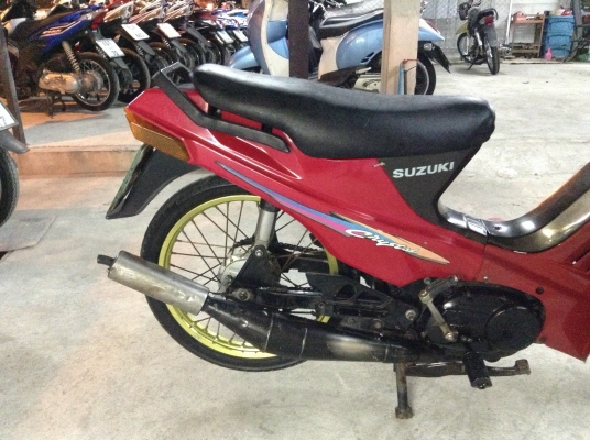 ขาย!!!ซูซูกิคริ๊สตั้น ปี39 รถเครื่องดีคับ ทะเบียนครบ ภาษี56
