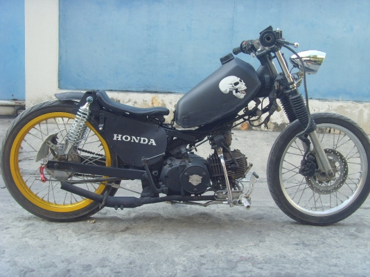 ขาย ฮอนด้า ชอปเปอร์110cc แต่ง mini old school ทะเบียนพร้อมโอน ราคา12500