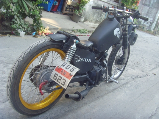 ขาย ฮอนด้า ชอปเปอร์110cc แต่ง mini old school ทะเบียนพร้อมโอน ราคา12500