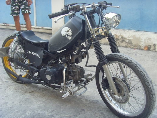 ขาย ฮอนด้า ชอปเปอร์110cc แต่ง mini old school ทะเบียนพร้อมโอน ราคา12500