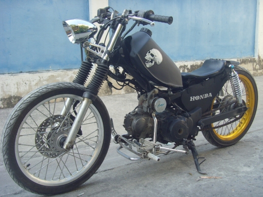 ขาย ฮอนด้า ชอปเปอร์110cc แต่ง mini old school ทะเบียนพร้อมโอน ราคา12500