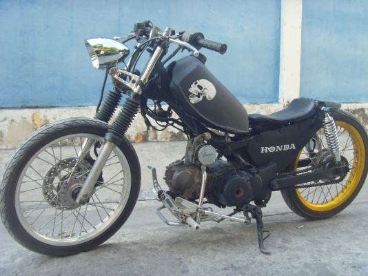 ขาย ฮอนด้า ชอปเปอร์110cc แต่ง mini old school ทะเบียนพร้อมโอน ราคา12500