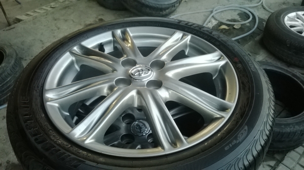 ล้อ vios ขอบ16พร้อมยางป้ายแดงชุดละ16800