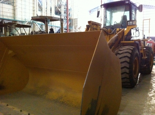 ขายรถตักล้อยาง ยี้ห้อ LIUGONG รุ่น.CLG-842 ใช้น้อย 75.5 ช.ม เท่านั้น รถยอดฮิตนำเข้าจากประเทศจิน เอกสารใบอิมวอย