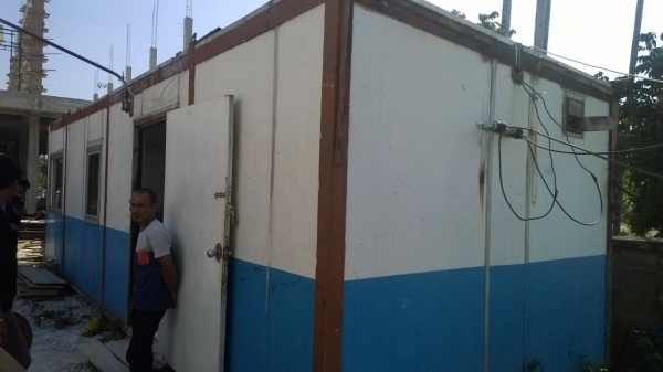 ขายตู้ออฟฟิต มีแอร์ ห้องทำงาน รับแขก ห้องน้ำพร้อม สวยดียาว8.40 ม.