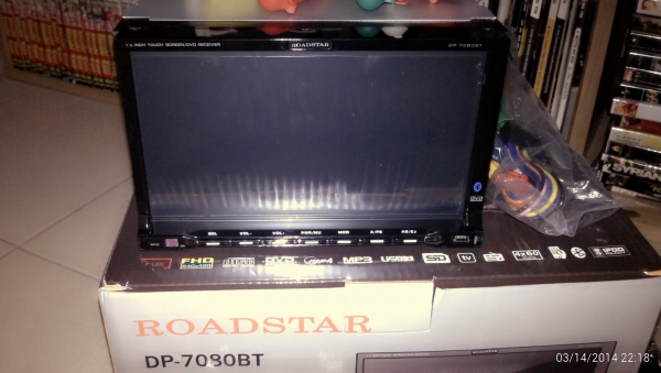 dvd 2din roadstar ฟั่งชั่นครบ พร้อมเสาดูทีวีของใหม่ครับประกัน1ปี