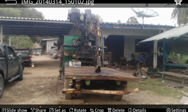 ขาย รถอีแต๋น เครน ราคาถูก 155000