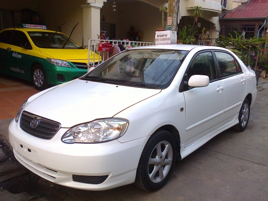 ขาย 150,000 บาท พร้อมโอน ปี 2002 เคื่องเดิม 3zz เกียร์ธรรมดา ขาย 150,000 บาท พร้อมโอน ปี 2002 เคื่องเดิม 3zz เกียร์ธรรมดา