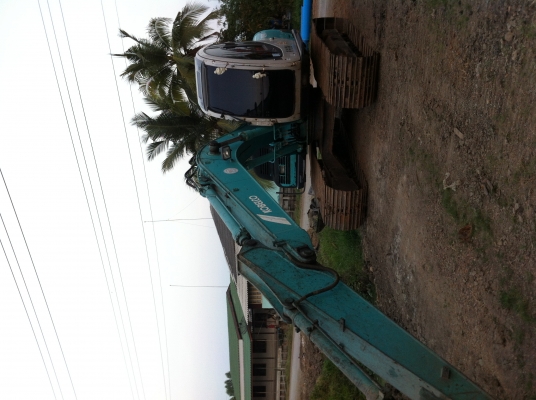 ขายด่วน KOBELCO SK120-2  MARK V  เก่านอก 1  ปี  ชม. สภาพสวยพร้อมใช้งาน