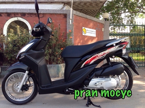 ขายรถมอเตอร์ไซค์มือสองHonda spacy-iสีดำ ปี2556