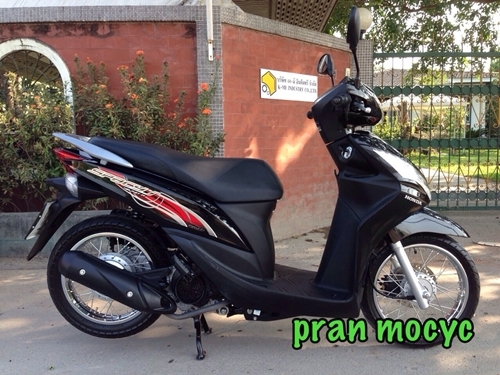 ขายรถมอเตอร์ไซค์มือสองHonda spacy-iสีดำ ปี2556