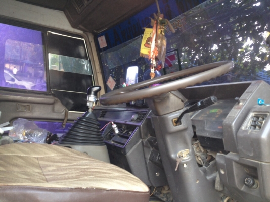 MITSUBISHI FN527Sเทอร์โบ6D16เกียร์อินตั้นติดNGV 8ถังพ่วงดั้ม