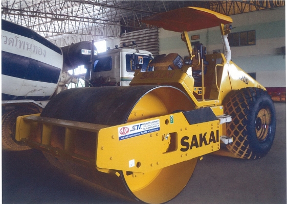 รถบดสั่นสะเทือนล้อเรียบ SAKAI รุ่น SV520D