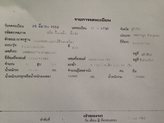 ขายรถบรรทุกสิบล้อ 2 เพลา