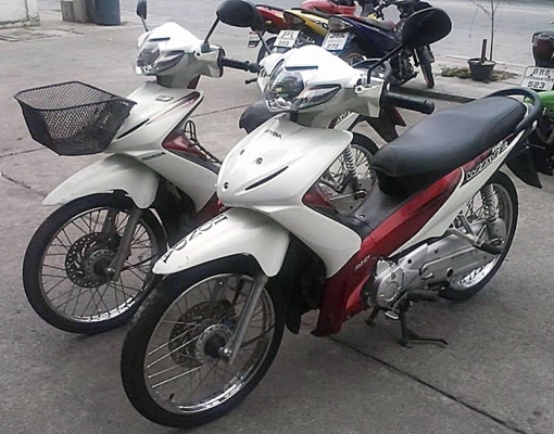 Wave 110i สตาร์ทมือ ปี53 2คัน 42,000฿