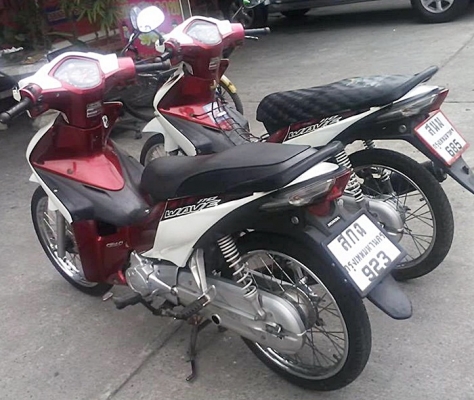 Wave 110i สตาร์ทมือ ปี53 2คัน 42,000฿