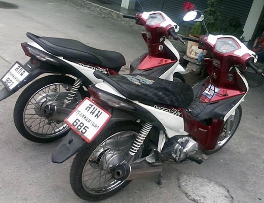 Wave 110i สตาร์ทมือ ปี53 2คัน 42,000฿