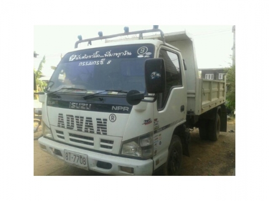 ขายดัมพ์NPR 130แรง ปี49 ห้างแท้ เดิมทั้งคัน แชสซีสวย เอกสารพร้อมโอน