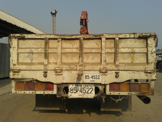 ขายรถบรรทุกหกล้อ ISUZU ติดเครน UNIC 3.6 TON 3 ปลอก เครื่อง 160 แรงม้า ยาง 900 กระบะยาว 6.00 m.( รถยังใช้งานอยู่ เจ้าของขายเอง )
