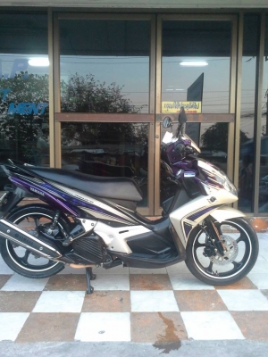 Yamaha Nouvo Sx รุ่นใหม่ล่าสุด ตัวท๊อป (ล้อแม็กซ์แท้) ปี 2555 ขายถูก Yamaha Nouvo Sx รุ่นใหม่ล่าสุด ตัวท๊อป (ล้อแม็กซ์แท้) ปี 2555 ขายถูก