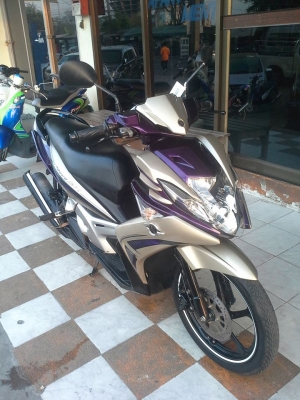 Yamaha Nouvo Sx รุ่นใหม่ล่าสุด ตัวท๊อป (ล้อแม็กซ์แท้) ปี 2555 ขายถูก Yamaha Nouvo Sx รุ่นใหม่ล่าสุด ตัวท๊อป (ล้อแม็กซ์แท้) ปี 2555 ขายถูก