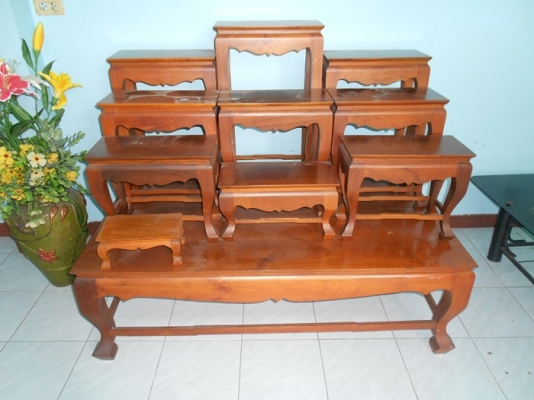 ขายโต๊ะหมู่ เตียง และ ชั้นวาง