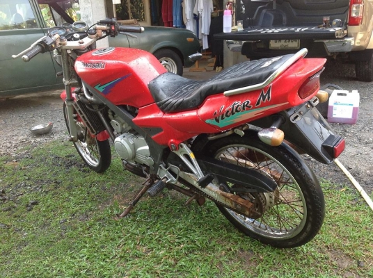 ขาย Victer M 6,500 เล่ม ชุดโอนครบ ภาษีขาด รถใช้งานอยู่ประจำครับ