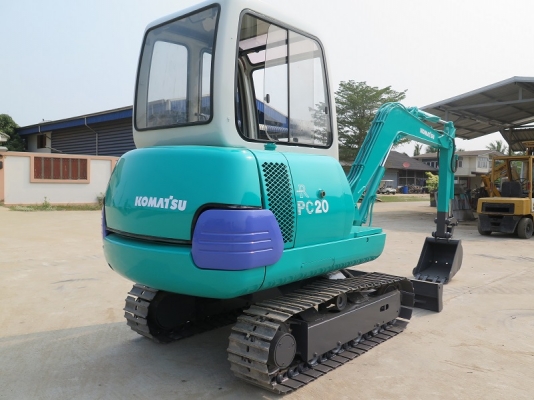 รถขุด แบคโฮล KOMATSU PC20-7 มีหัวเก๋ง นำเข้า มือสองจากญี่ปุ่นแท้ๆ