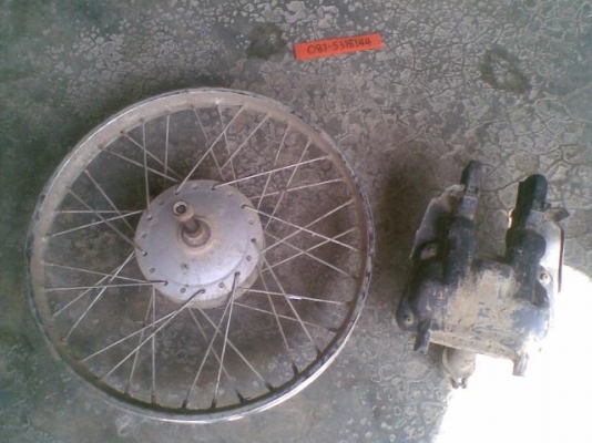 ล้อหน้าและหม้อกรอง ครีมตูดเป็ด  -------  นัด  เชียงใหม่