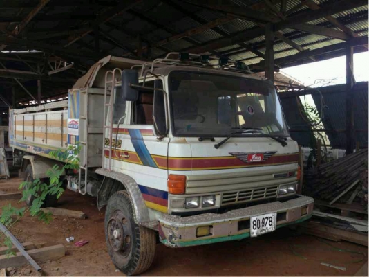 ขายดัมพ์HINO เครื่องดี สภาพสวยพร้อมใช้ เอกสารพร้อมโอน